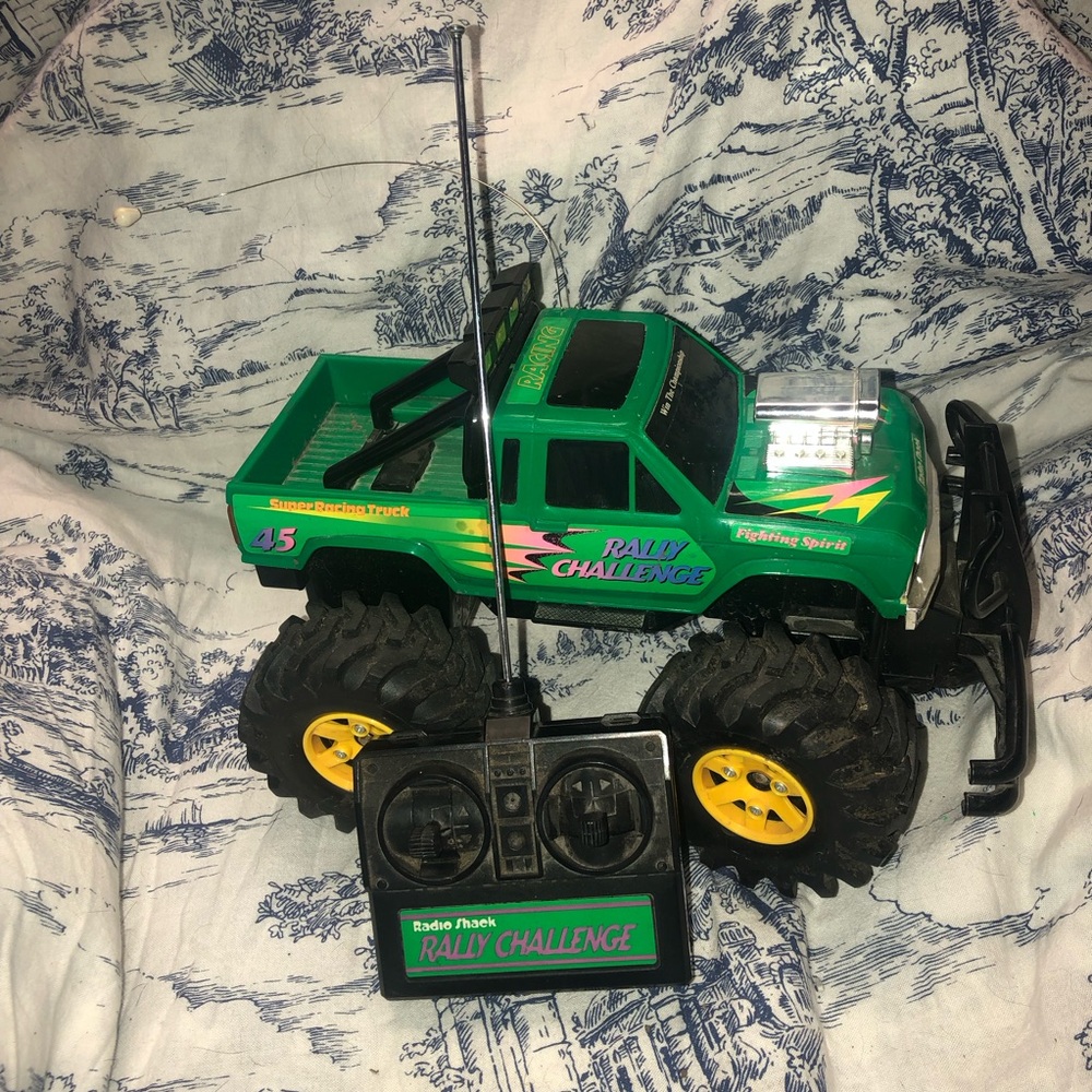 Vintage 60-4145A Radio Shack Remote Control RC Rally Challenge Monster Truck